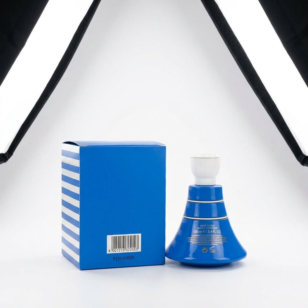 Eau De Parfum — Studio - Back View | Generated by Modelize