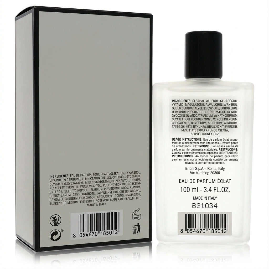 Men's Fragrance — Studio - Back View | Generated by Modelize