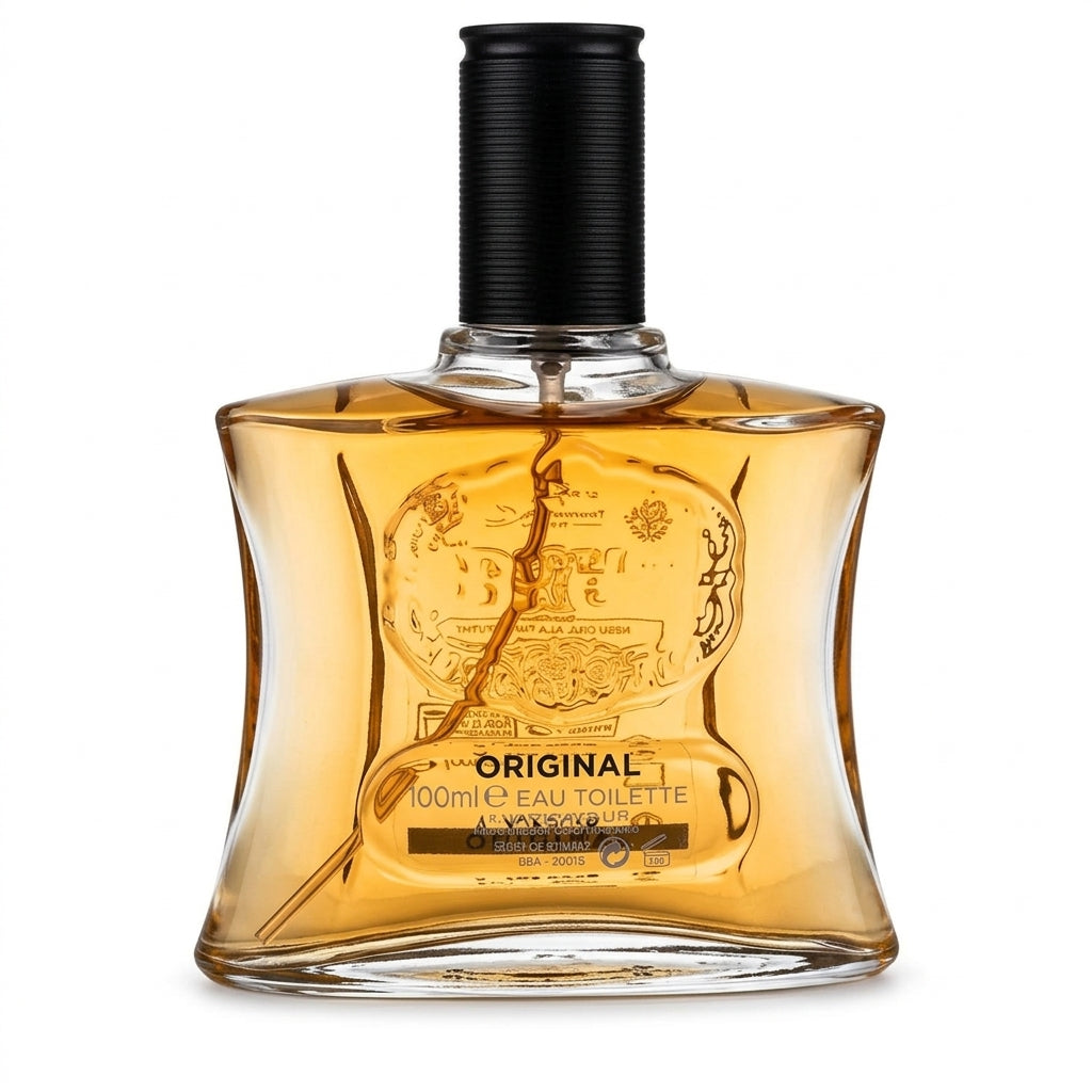 Fragrance bottle — Studio - Back View | Generated by Modelize