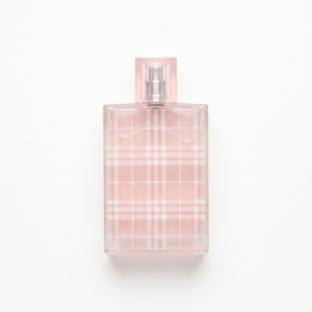 Perfume Bottle — Flat Lay - Front | Generated by Modelize