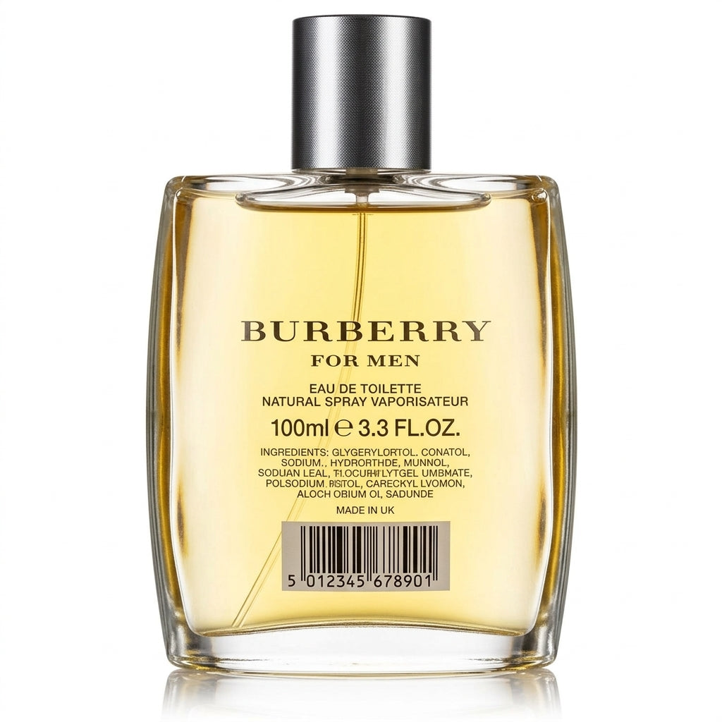 Eau De Toilette Spray — Studio - Back View | Generated by Modelize