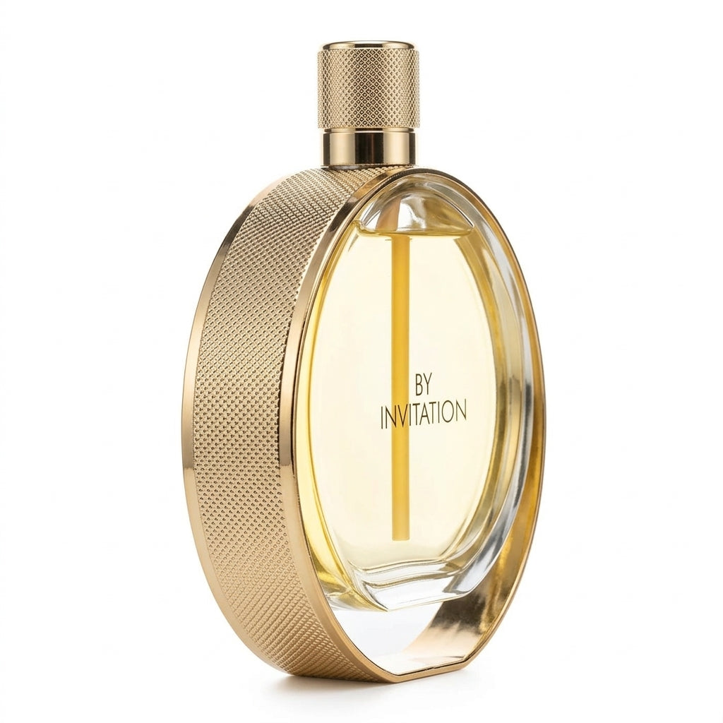 Perfume Bottle — Studio - Side View | Generated by Modelize