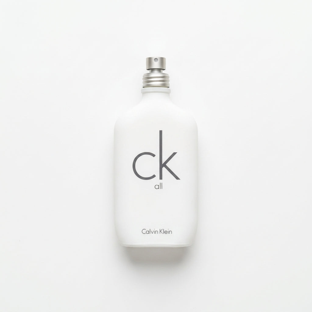 Fragrance Bottle — Flat Lay - Front | Generated by Modelize
