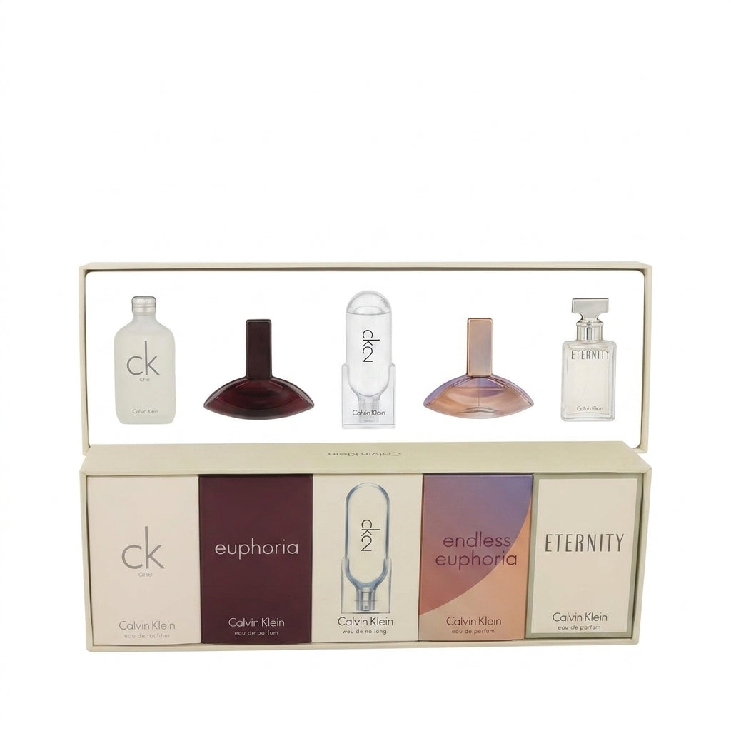 Fragrance Gift Set — Flat Lay - Front | Generated by Modelize