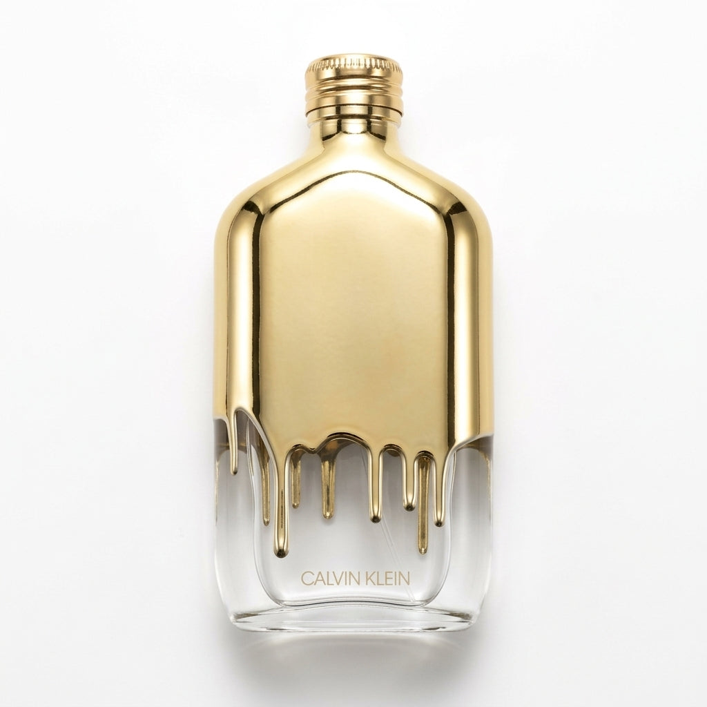Fragrance bottle — Flat Lay - Back | Generated by Modelize