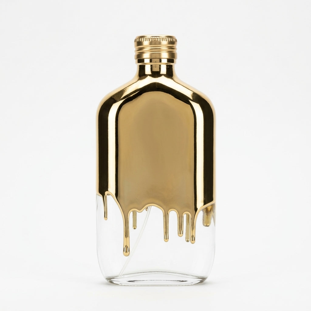Fragrance Bottle — Studio - Back View | Generated by Modelize