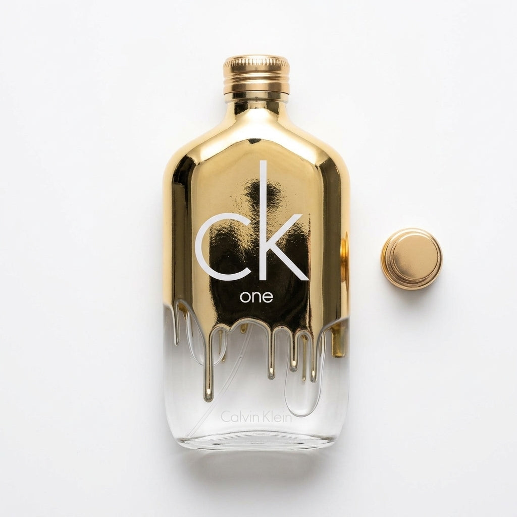Fragrance bottle — Flat Lay - Front | Generated by Modelize