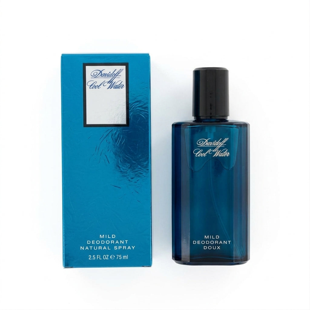 Deodorant spray and packaging — Flat Lay - Front | Generated by Modelize