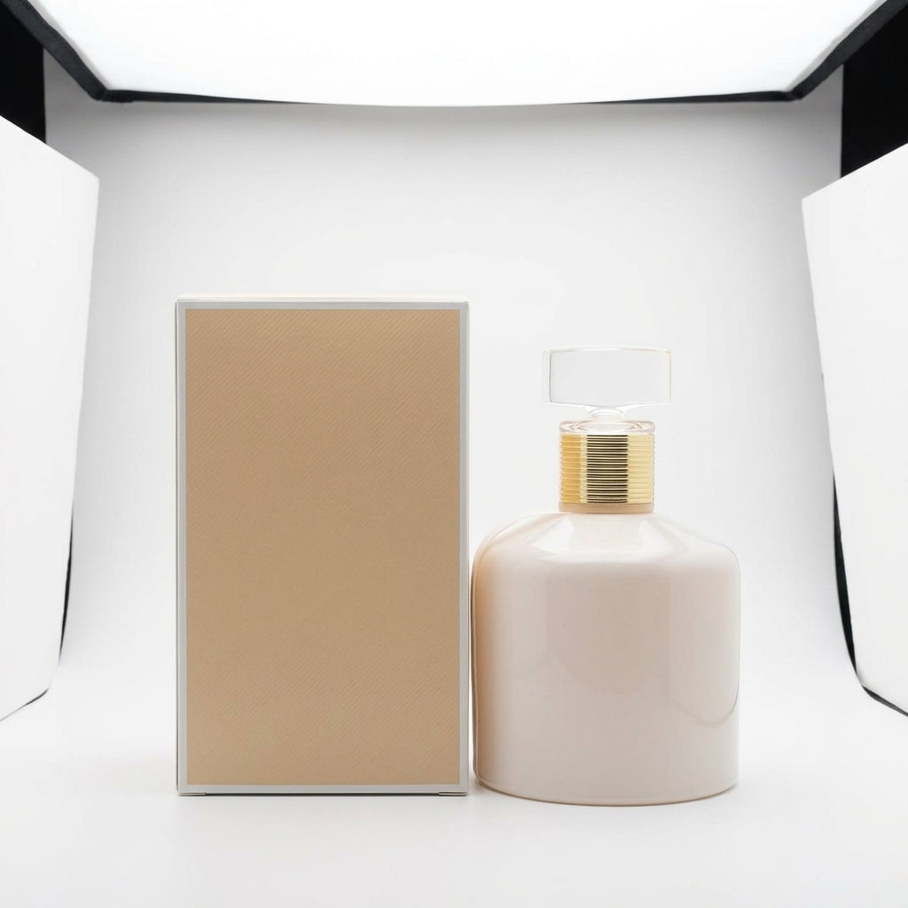 Eau De Parfum — Studio - Back View | Generated by Modelize