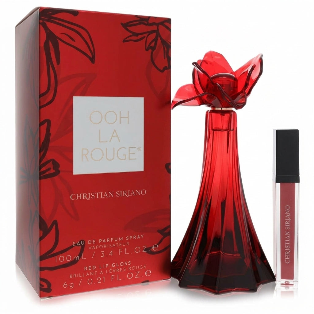 Fragrance and Lip Gloss Set — Studio - Side View | Generated by Modelize