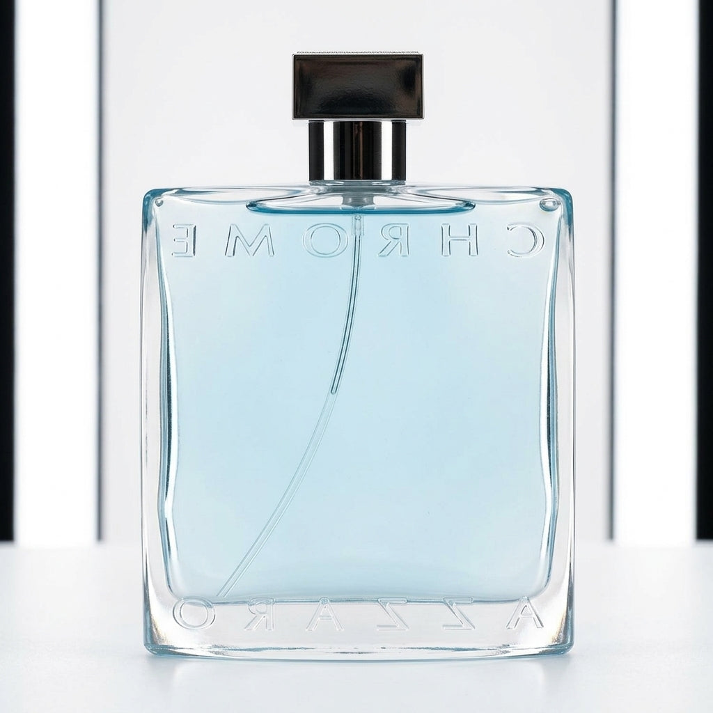 Fragrance bottle — Studio - Back View | Generated by Modelize