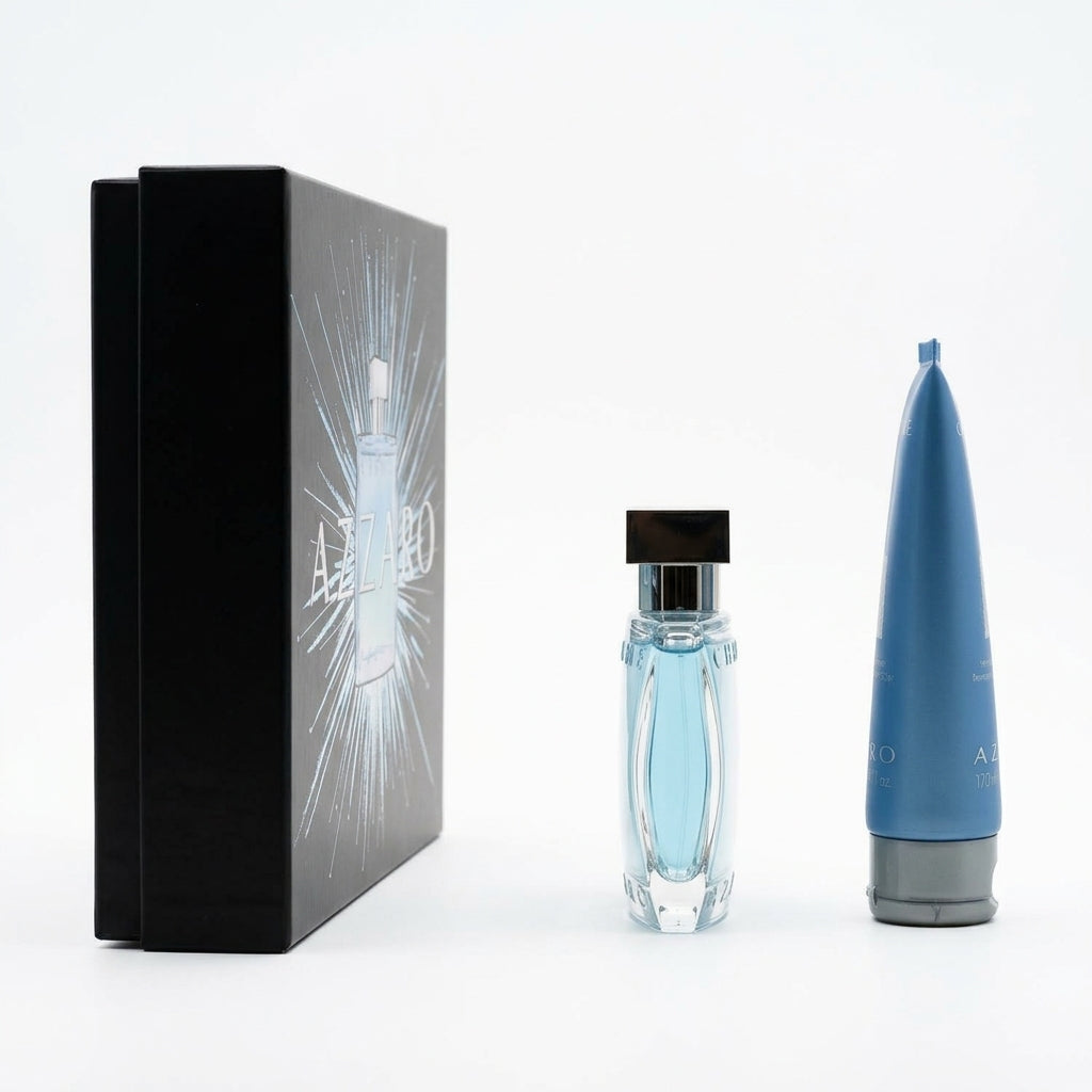 Fragrance Gift Set — Studio - Side View | Generated by Modelize