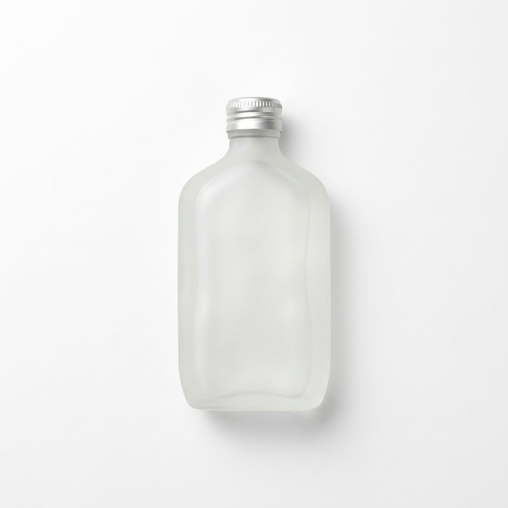 Fragrance bottle — Flat Lay - Back | Generated by Modelize