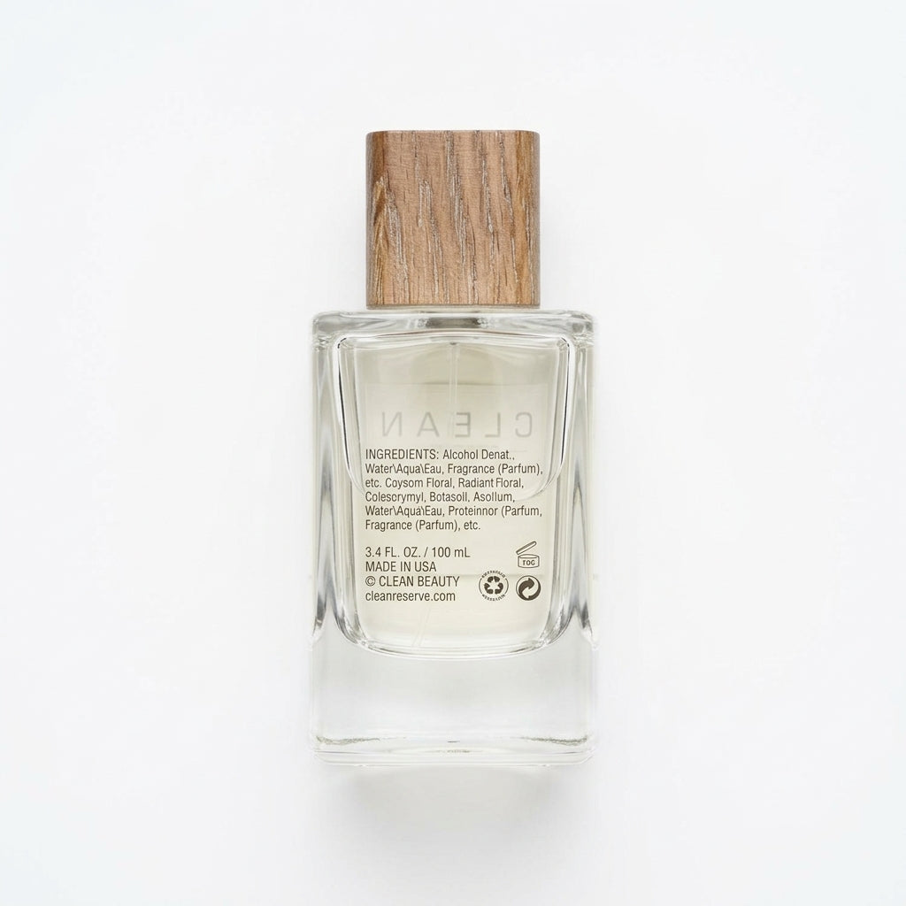 Eau De Parfum — Flat Lay - Back | Generated by Modelize