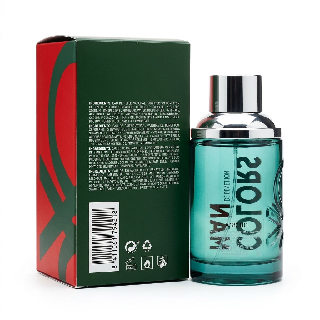 Eau De Toilette Spray — Studio - Back View | Generated by Modelize