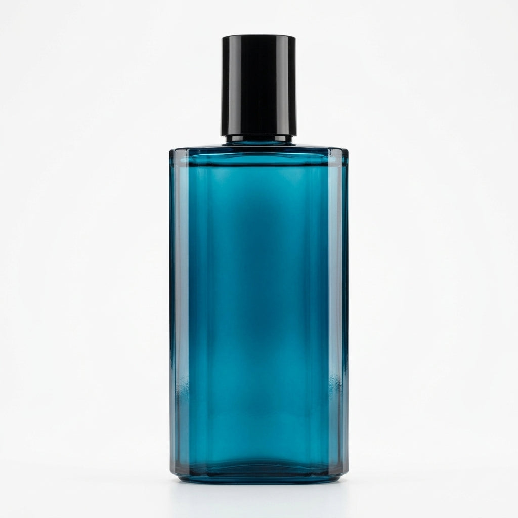Fragrance bottle — Studio - Back View | Generated by Modelize