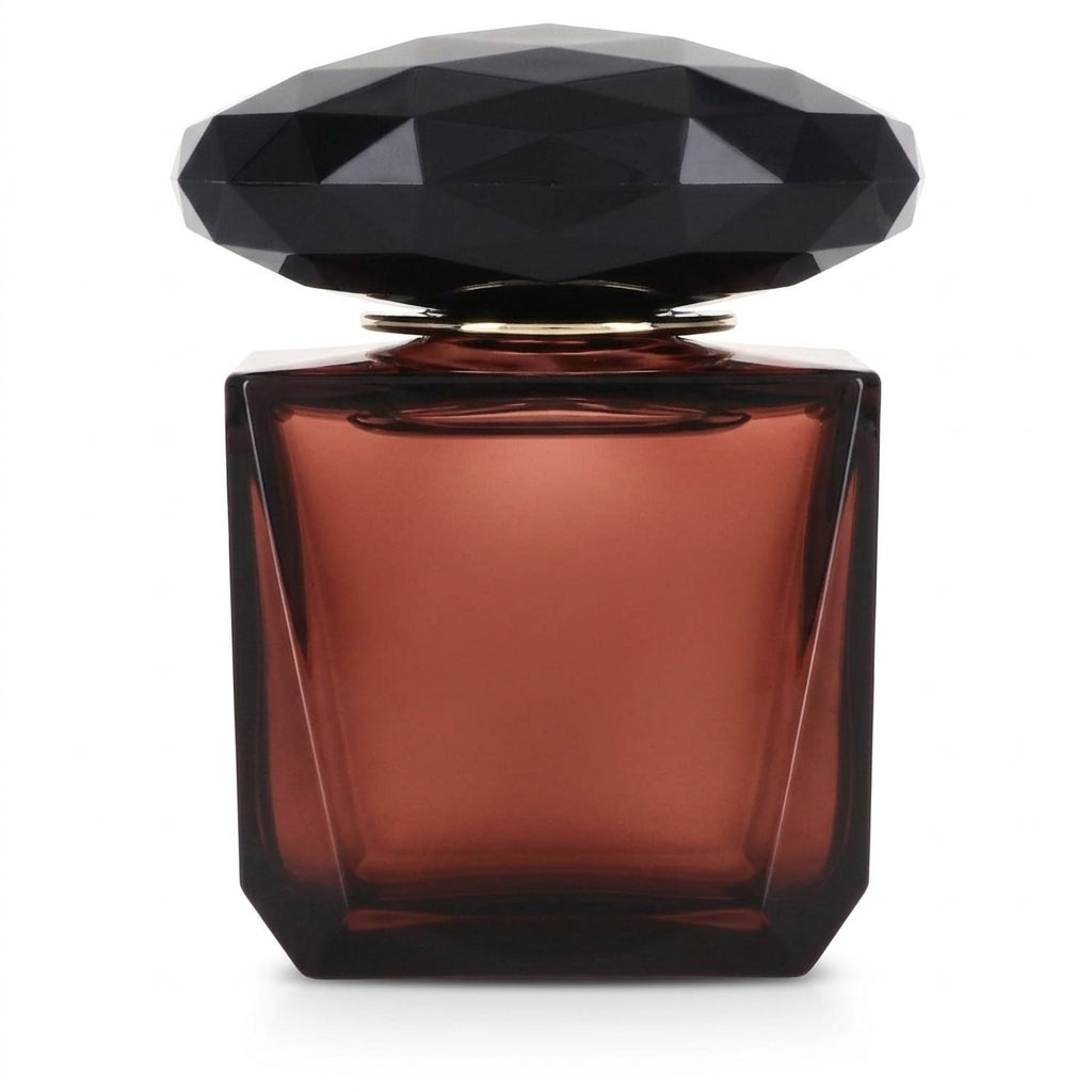 Perfume bottle — Studio - Back View | Generated by Modelize