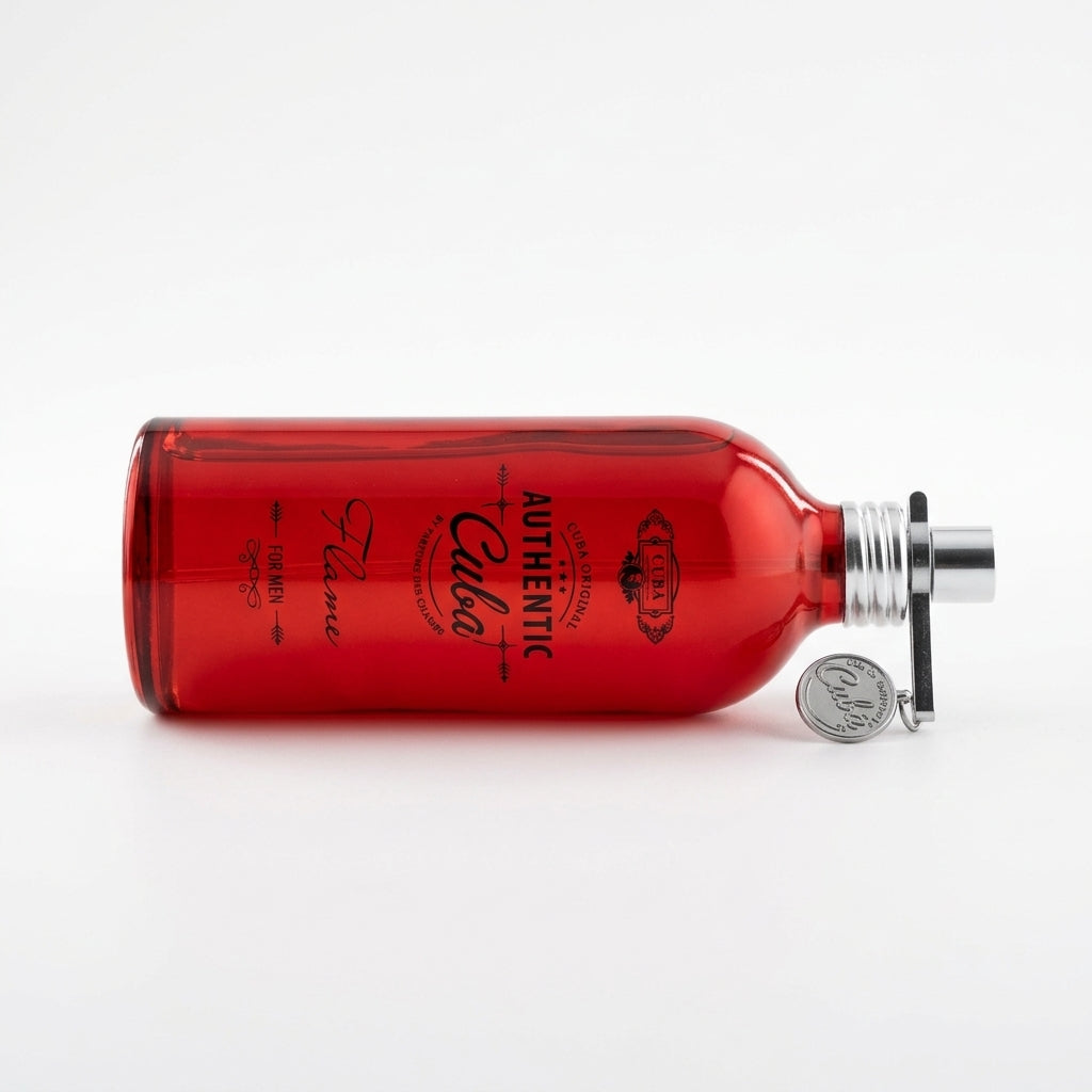 Fragrance bottle — Studio - Side View | Generated by Modelize