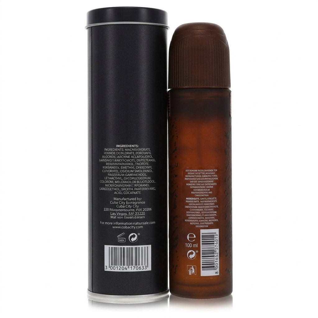Eau De Toilette Fragrance — Studio - Back View | Generated by Modelize