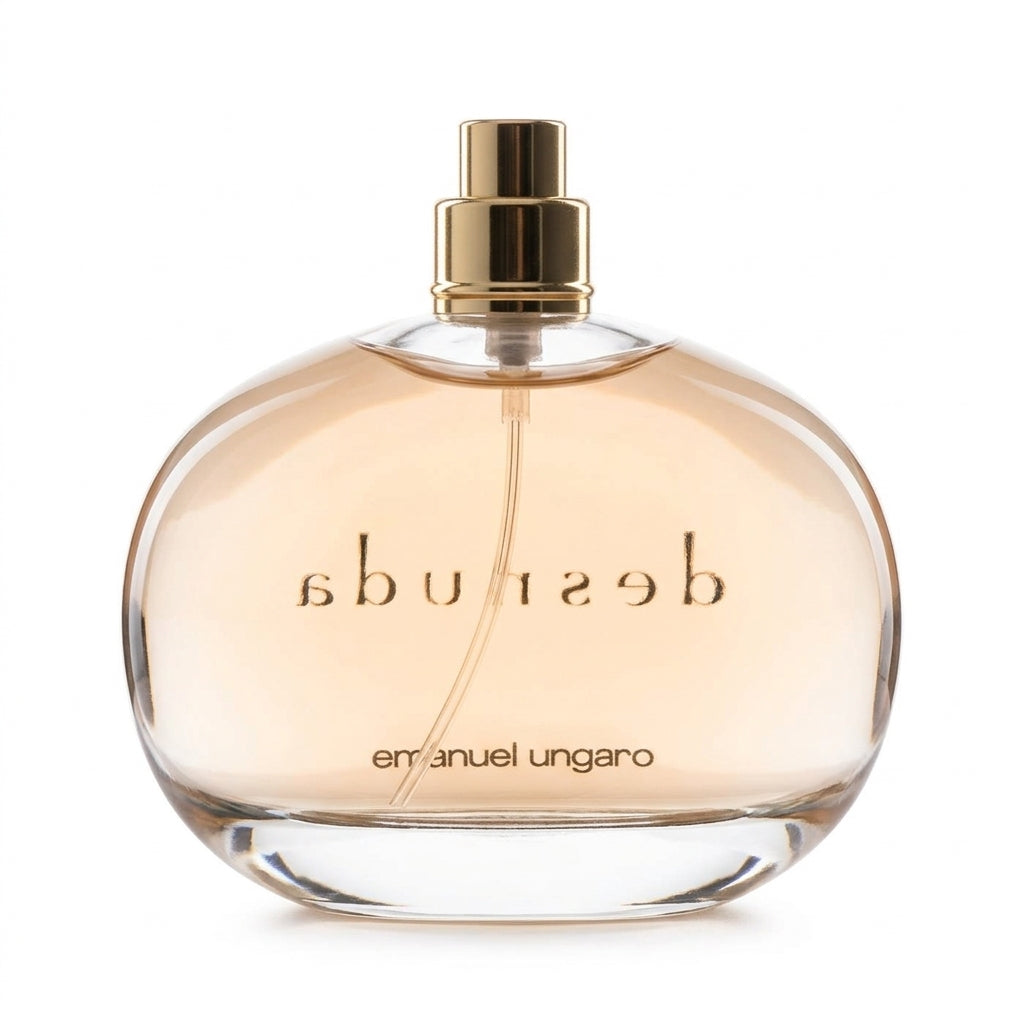 Perfume bottle — Studio - Back View | Generated by Modelize