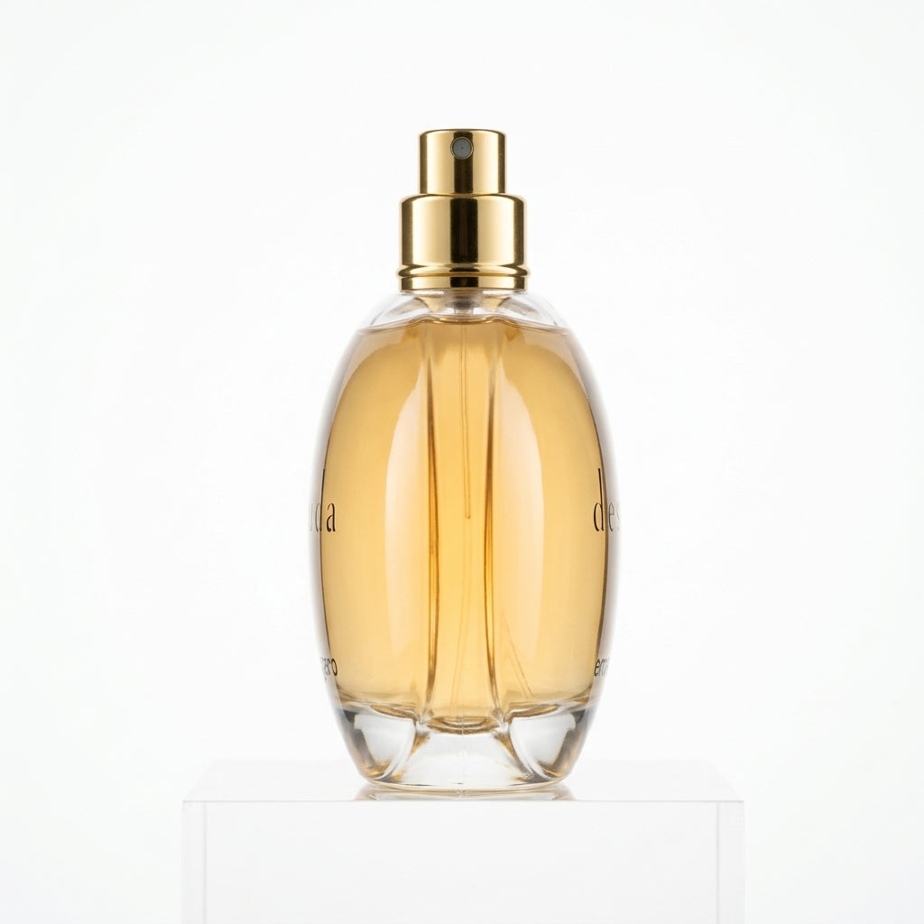 Perfume bottle — Studio - Side View | Generated by Modelize