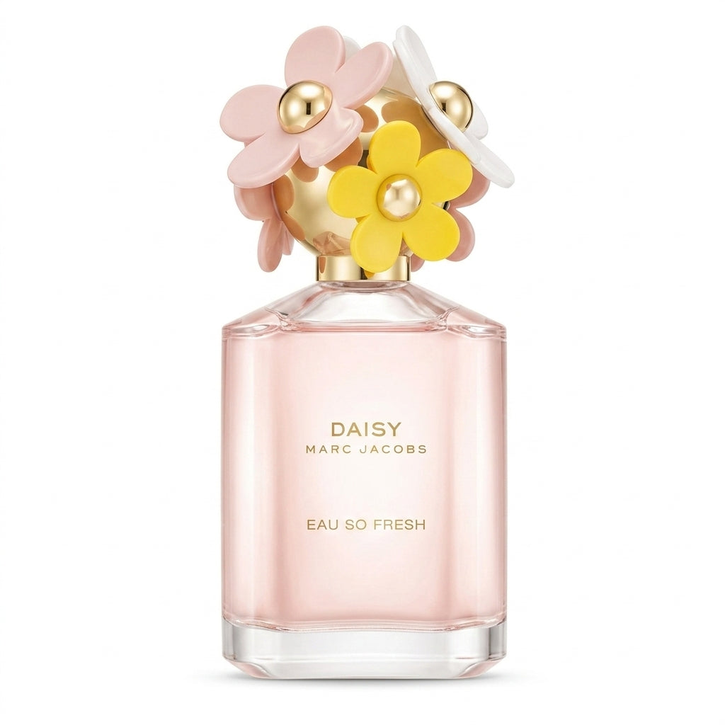 Perfume bottle (Eau de Toilette) — Flat Lay - Front | Generated by Modelize