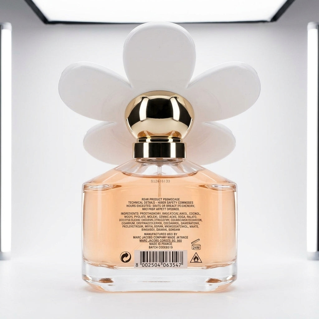 Fragrance — Studio - Back View | Generated by Modelize