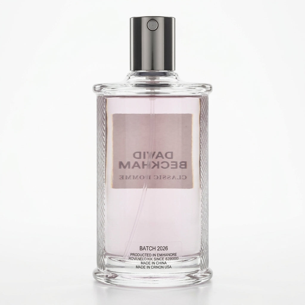 Fragrance / Eau De Toilette — Studio - Back View | Generated by Modelize
