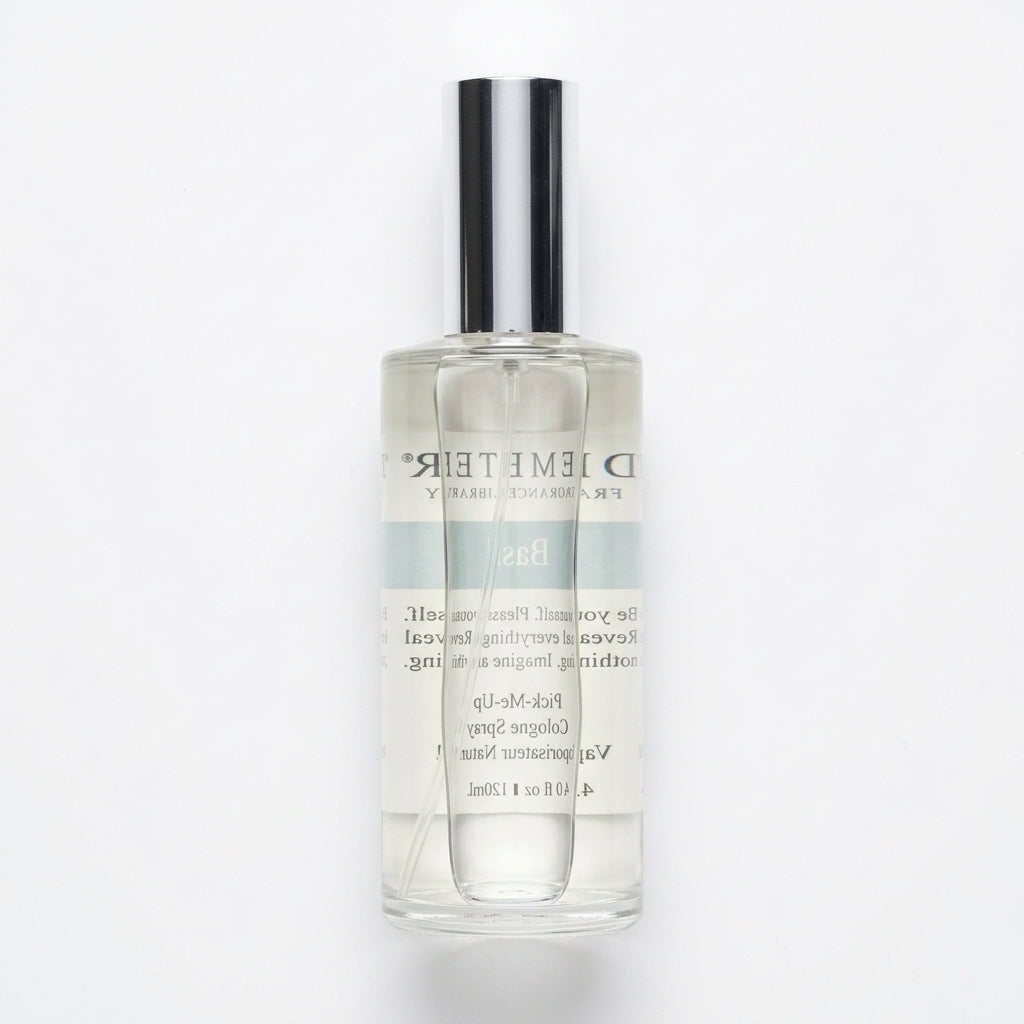 Cologne Spray — Flat Lay - Back | Generated by Modelize