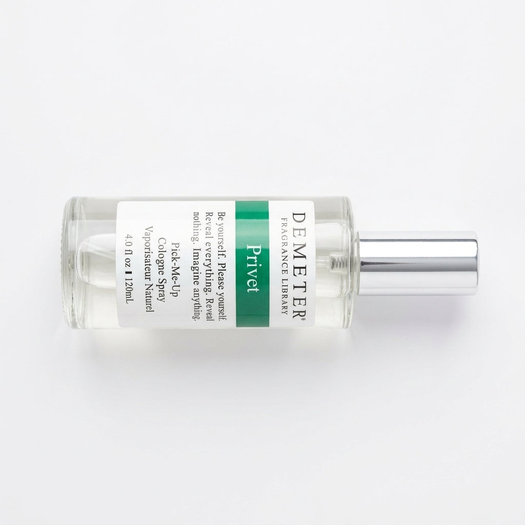Cologne Spray — Flat Lay - Back | Generated by Modelize