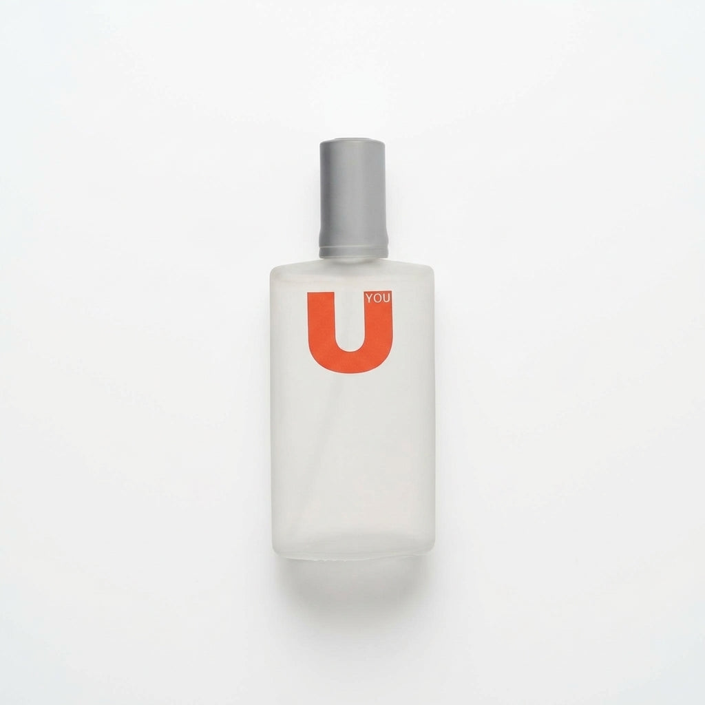 Cologne Spray — Flat Lay - Front | Generated by Modelize