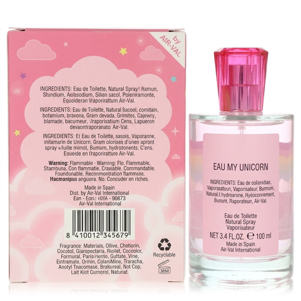 Eau De Toilette Perfume — Studio - Back View | Generated by Modelize