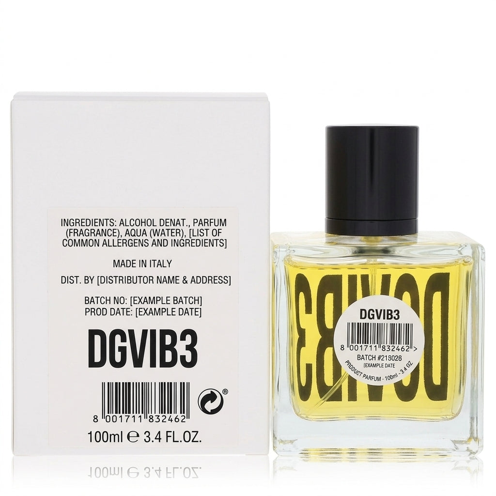 Eau De Parfum — Flat Lay - Back | Generated by Modelize