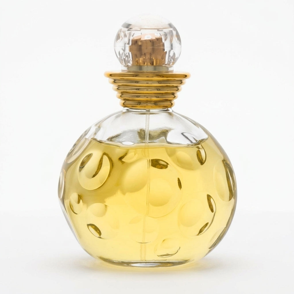 Perfume bottle — Studio - Side View | Generated by Modelize
