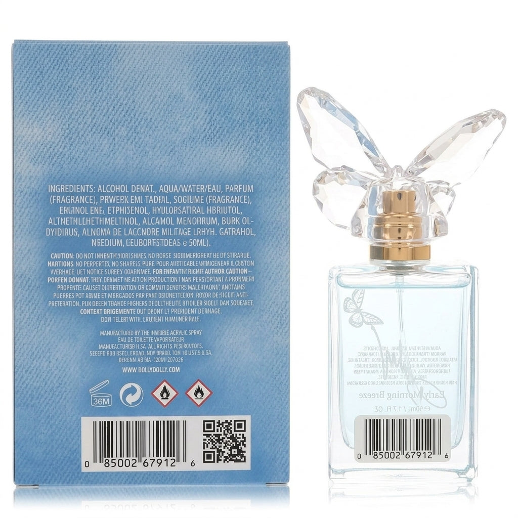 Fragrance / Eau De Toilette — Studio - Back View | Generated by Modelize