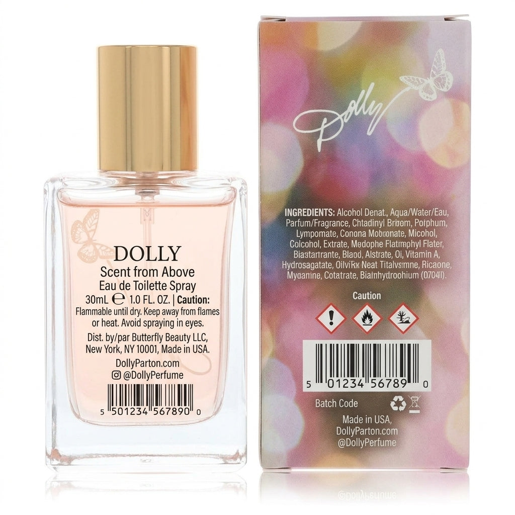 Perfume / Fragrance — Studio - Back View | Generated by Modelize