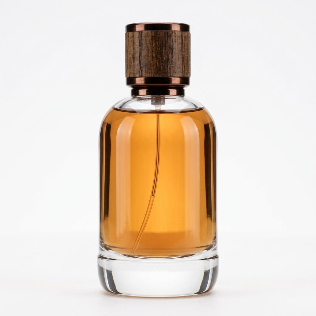 Fragrance Eau De Toilette — Studio - Back View | Generated by Modelize