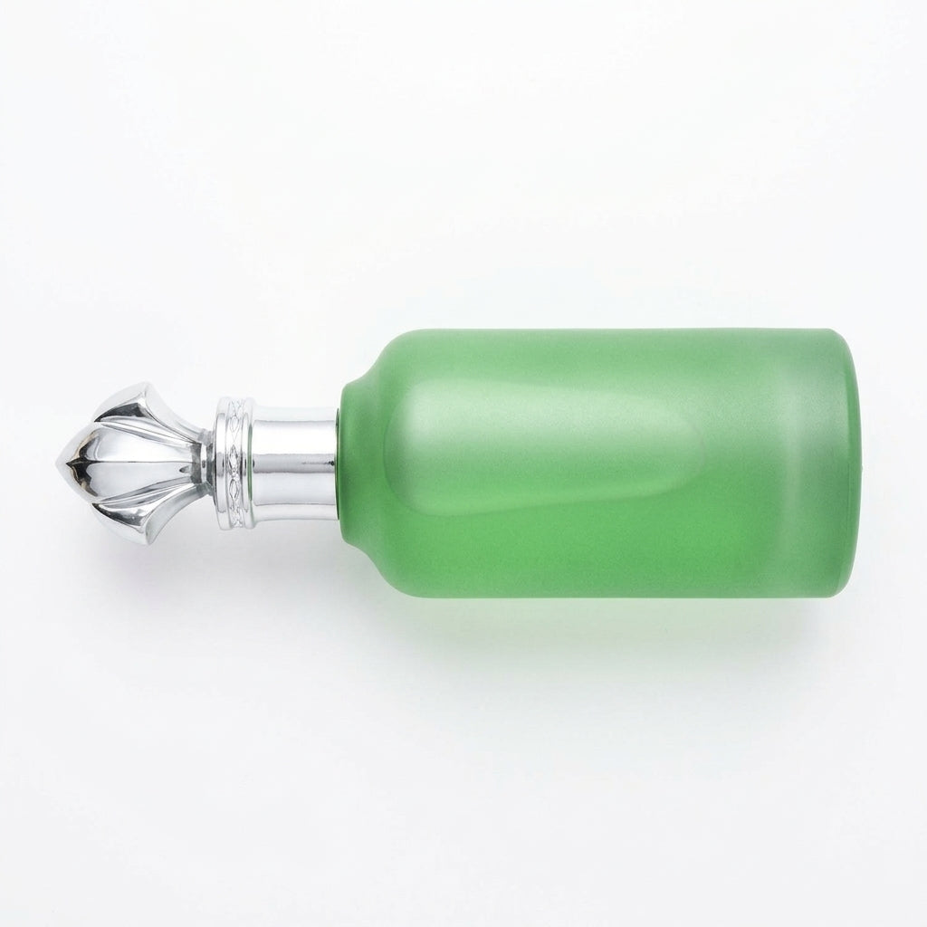 Perfume Bottle — Flat Lay - Back | Generated by Modelize