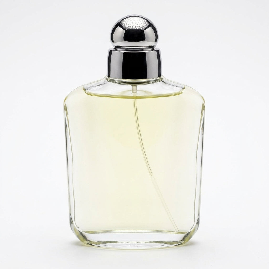 Fragrance bottle — Studio - Back View | Generated by Modelize