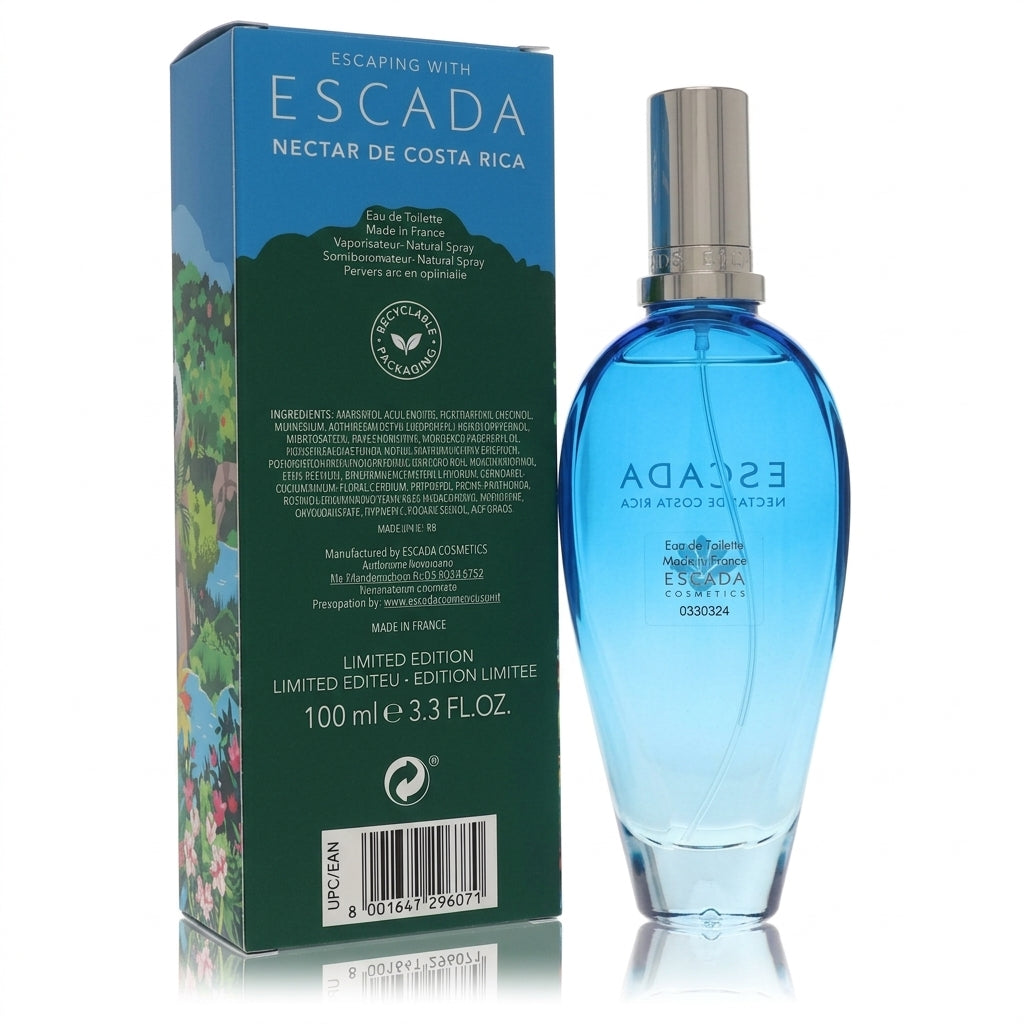 Eau De Toilette Fragrance — Studio - Back View | Generated by Modelize
