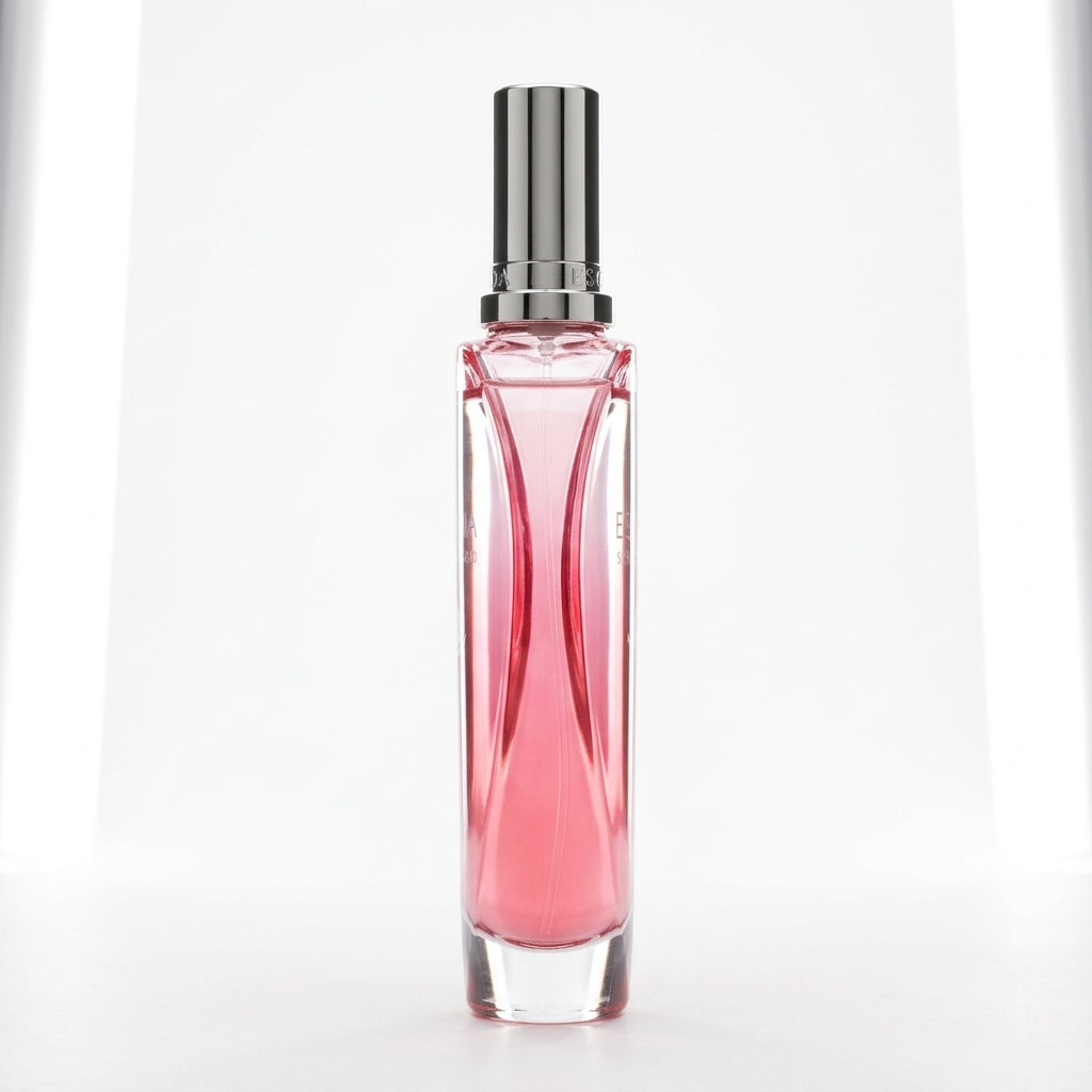 Perfume bottle — Studio - Side View | Generated by Modelize
