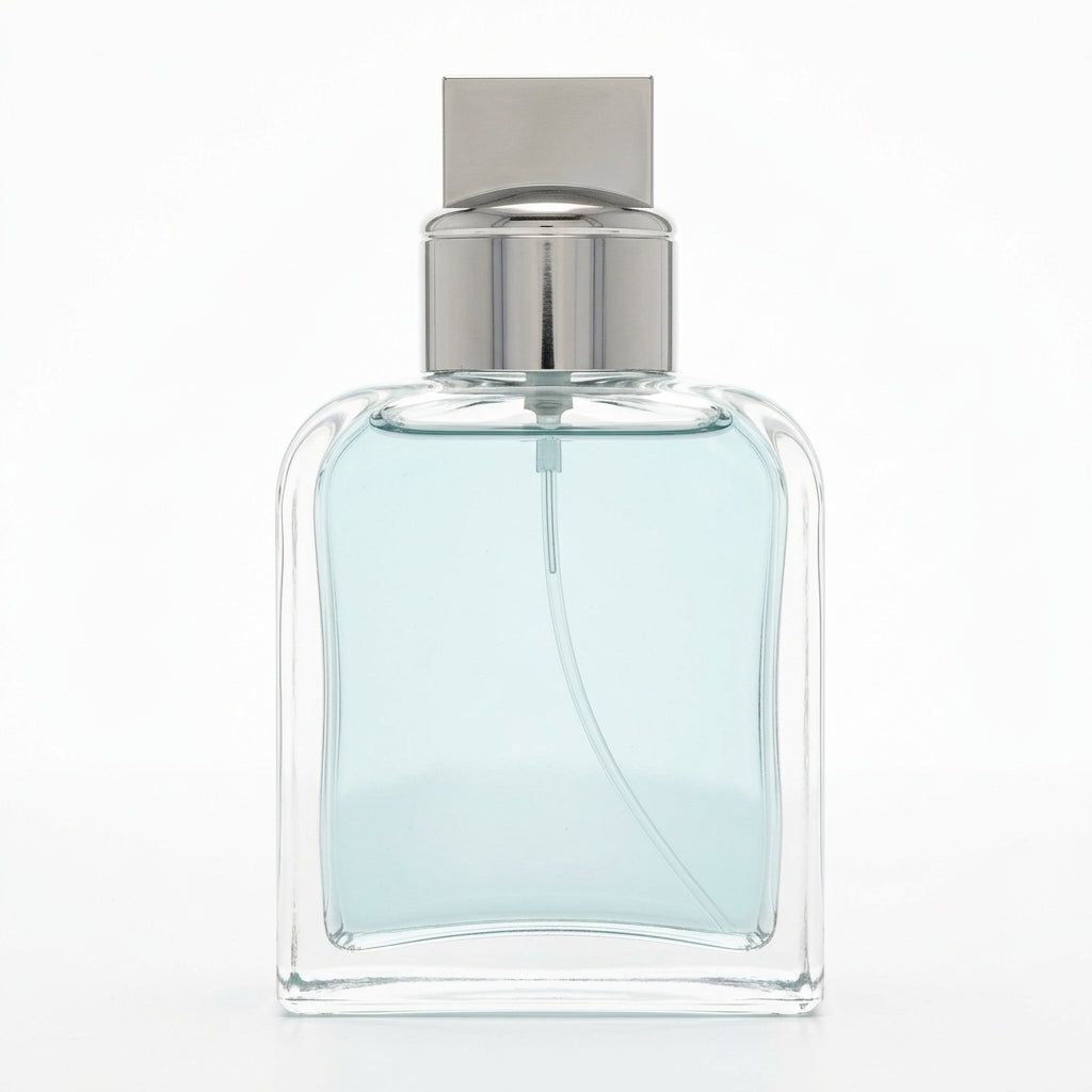 Fragrance Bottle — Studio - Back View | Generated by Modelize