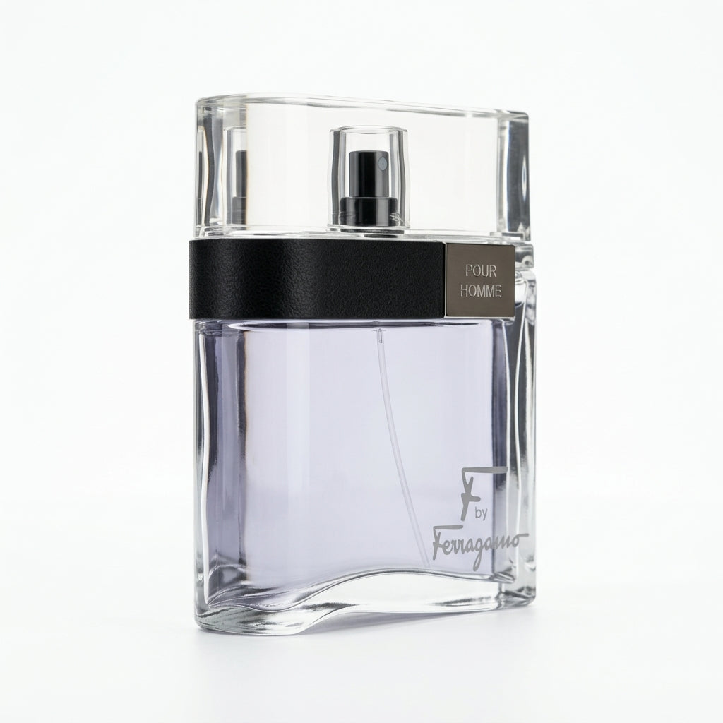 Fragrance bottle — Studio - Side View | Generated by Modelize