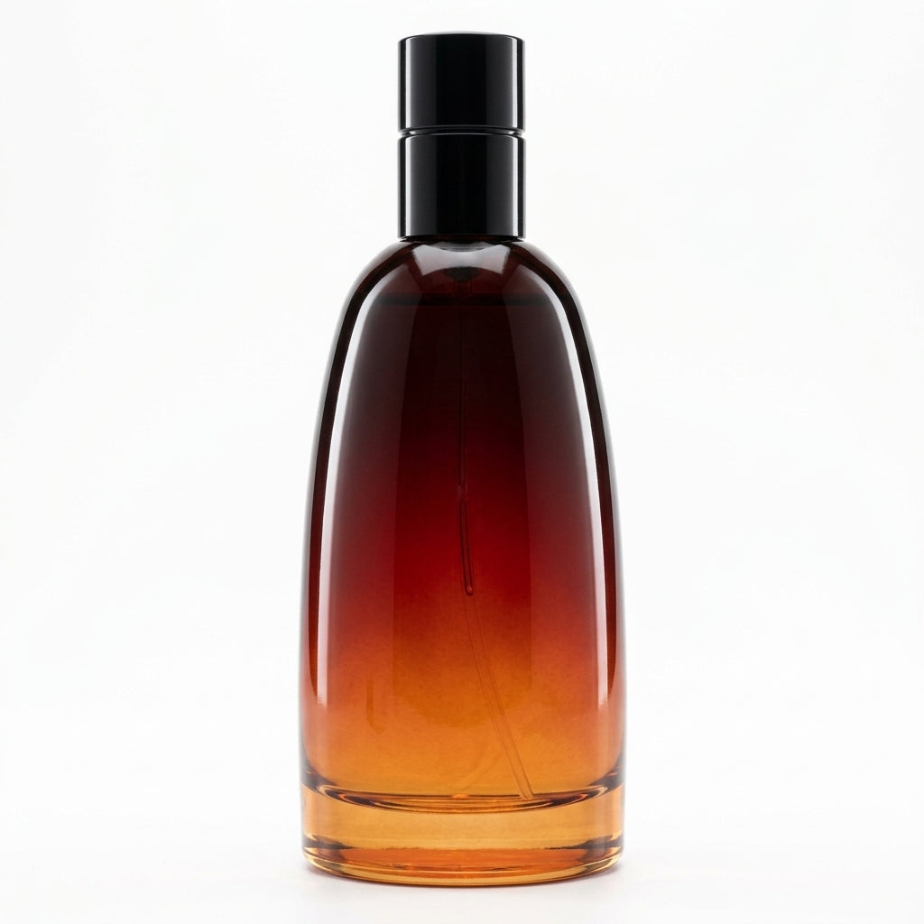Fragrance bottle — Studio - Back View | Generated by Modelize