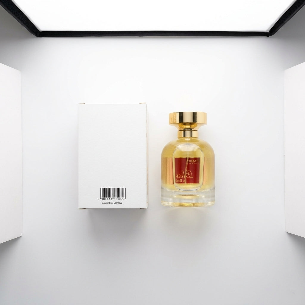 Eau De Parfum — Flat Lay - Back | Generated by Modelize