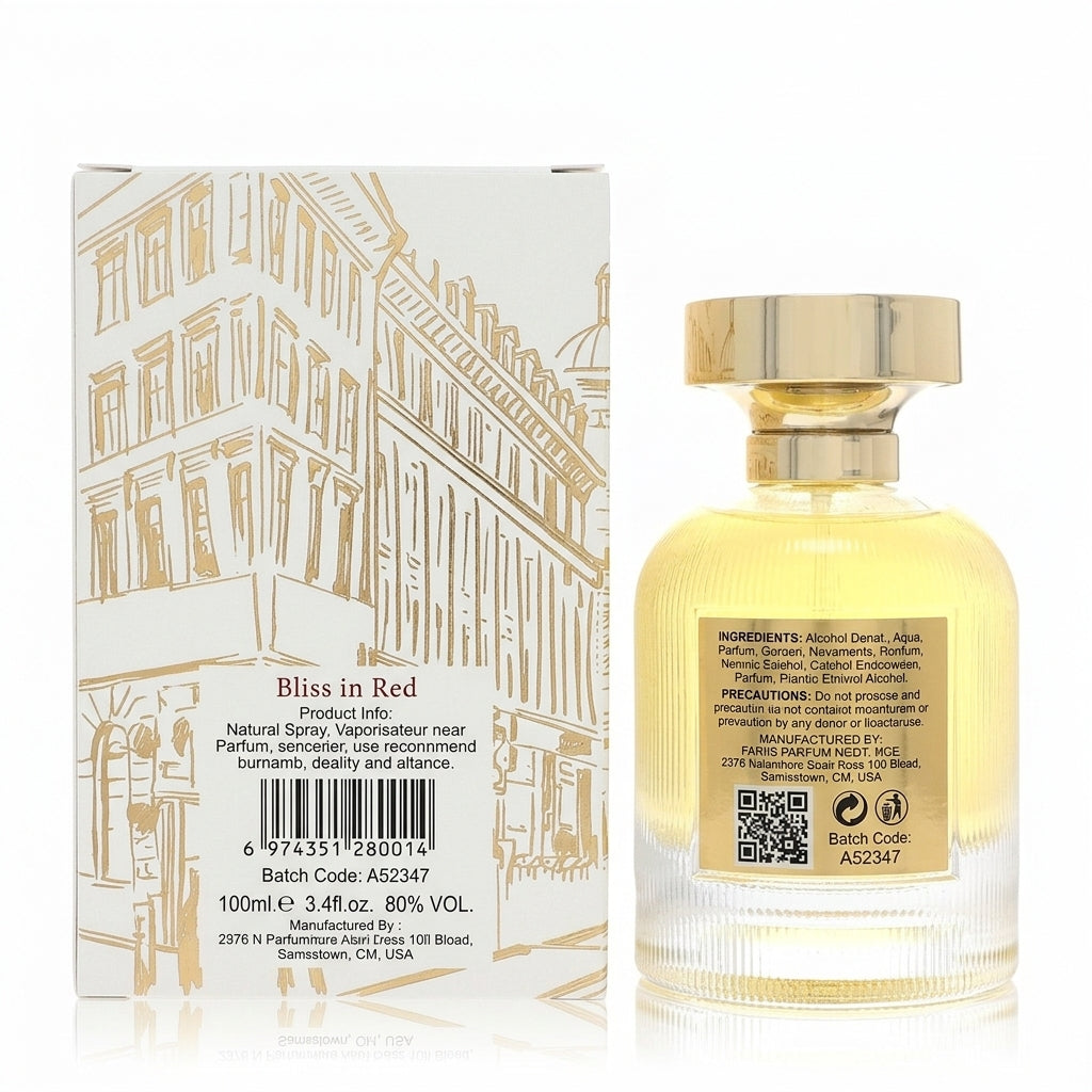 Eau De Parfum — Studio - Back View | Generated by Modelize