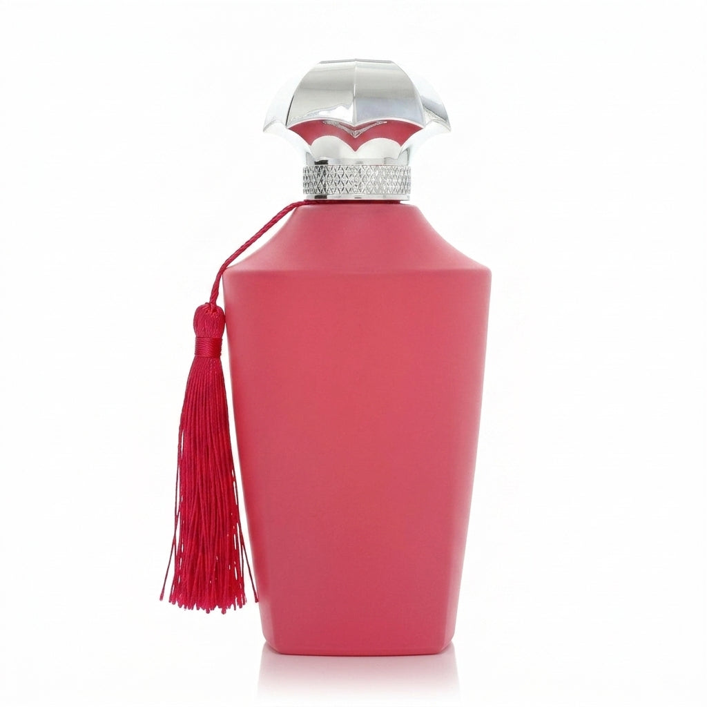 Fragrance bottle — Studio - Back View | Generated by Modelize