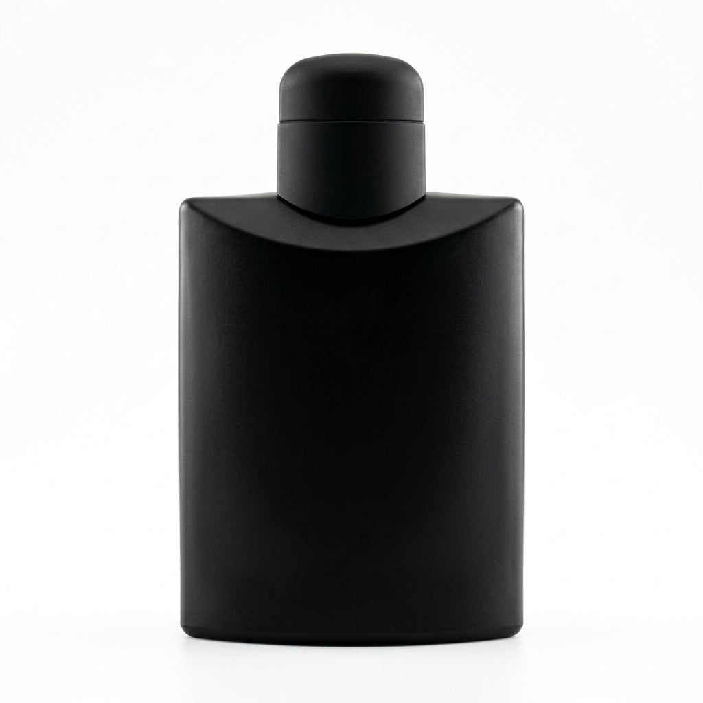 Fragrance bottle — Studio - Back View | Generated by Modelize