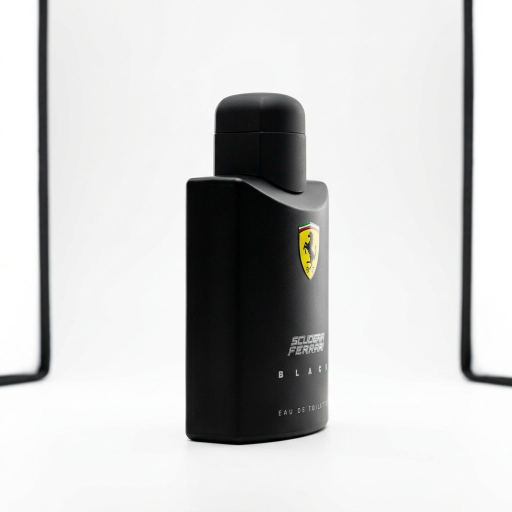 Fragrance bottle — Studio - Side View | Generated by Modelize