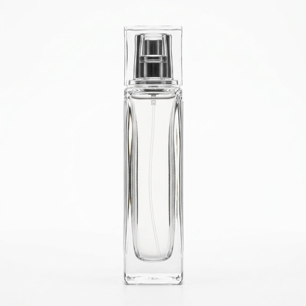 Fragrance bottle — Studio - Side View | Generated by Modelize